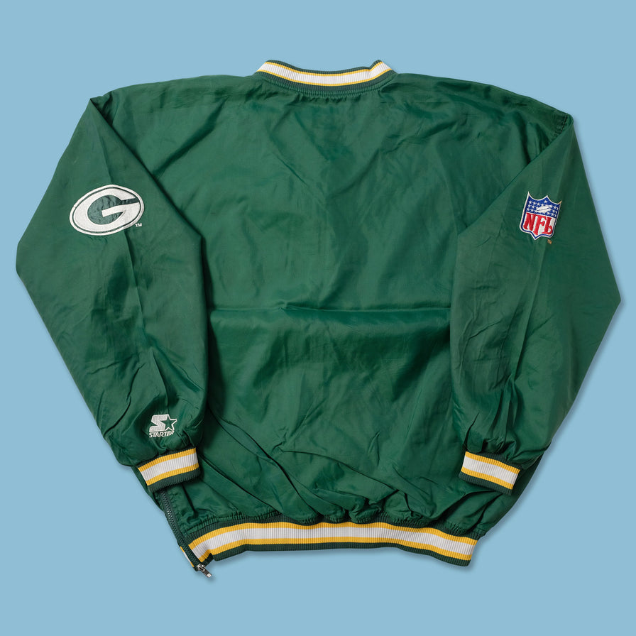 Vintage Starter Green Bay Packers Windbreaker XLarge - Double Double Vintage