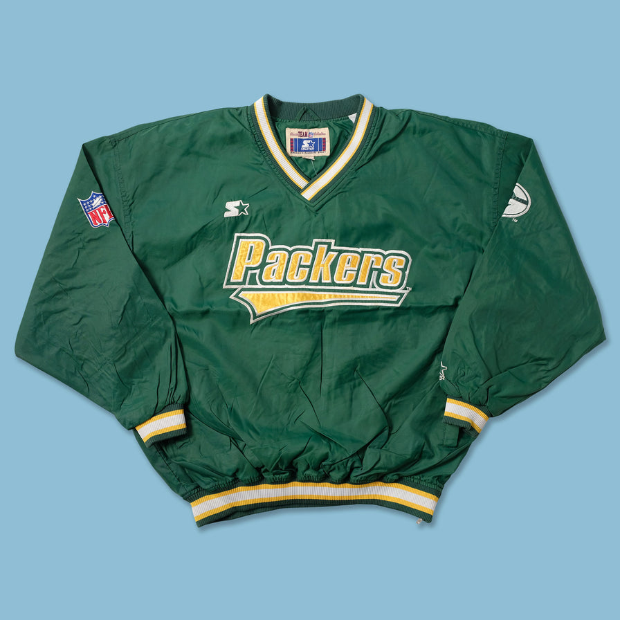 Vintage Starter Green Bay Packers Windbreaker XLarge - Double Double Vintage