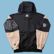 Vintage Starter Los Angeles Raiders Track Jacket Large - Double Double Vintage