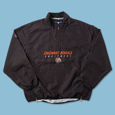 Vintage Reebok Cincinnati Bengals Windbreaker Large - Double Double Vintage