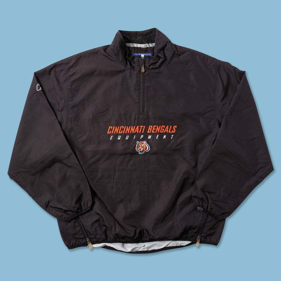 Vintage Reebok Cincinnati Bengals Windbreaker Large - Double Double Vintage