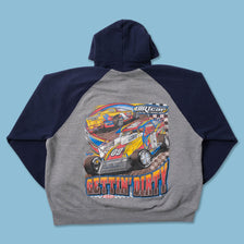 Russell Athletic Dirtcar Racing Hoody Large - Double Double Vintage