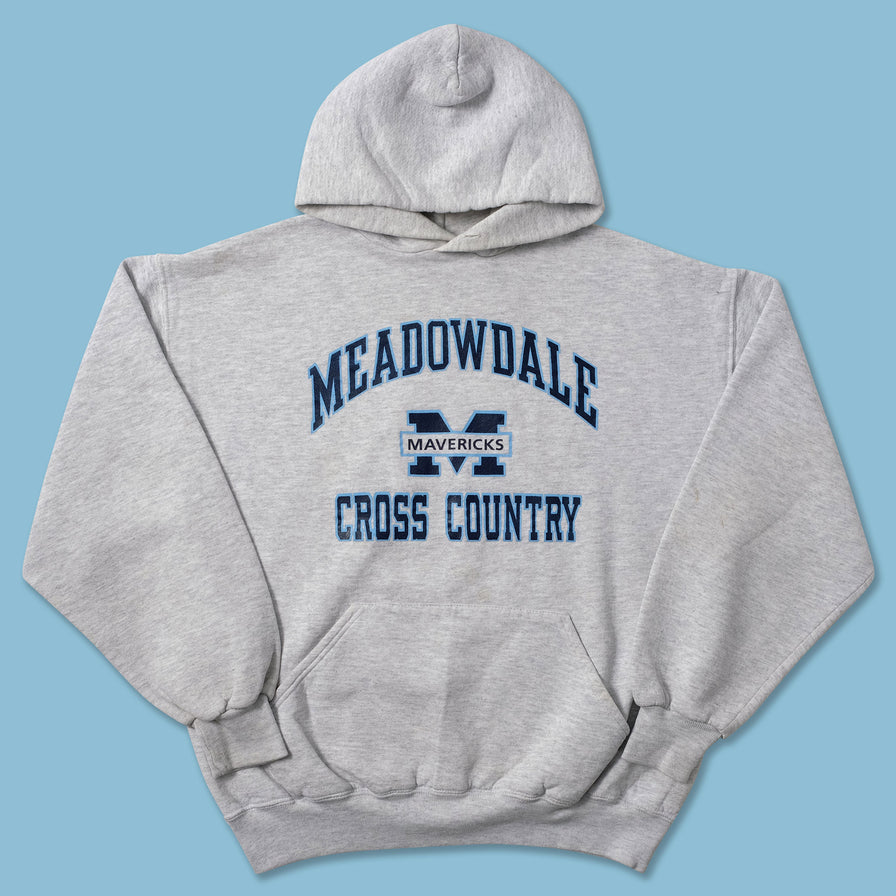 Vintage Russell Athletic Meadowdale Mavericks Hoody Medium - Double Double Vintage
