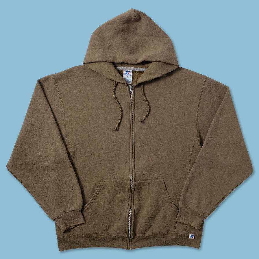 Russell Athletic Zip Hoody Medium - Double Double Vintage