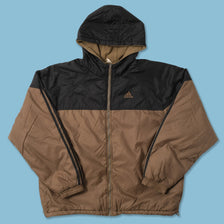 Vintage Adidas Reversible Padded Jacket XLarge 