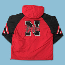 Vintage Starter Nebraska Huskers Anorak Large 