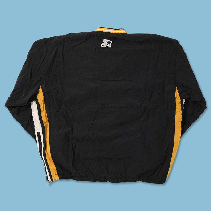 Vintage Starter Pittsburgh Steelers Reversible Windbreaker Medium 