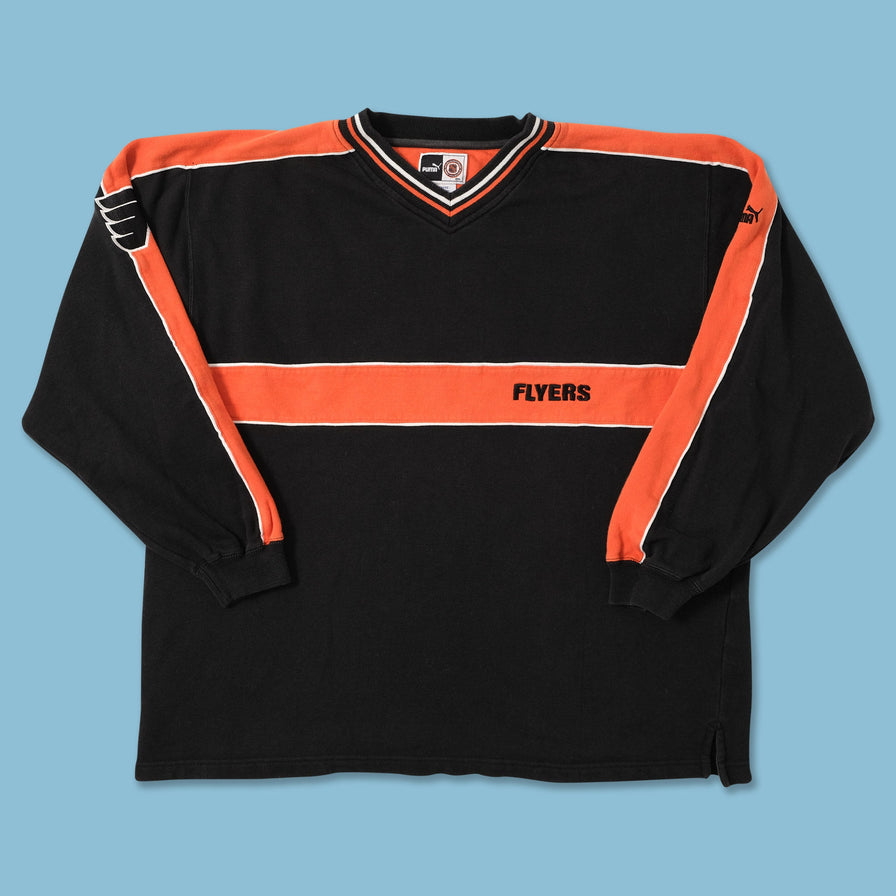 Vintage Puma Philadelphia Flyers Sweater XLarge 
