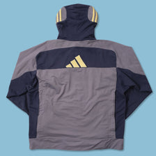 Vintage Adidas Hooded Track Jacket XLarge 