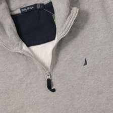 Vintage Nautica Q-Zip Sweater Large 