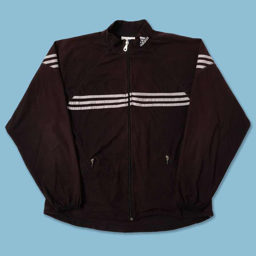 Vintage Adidas Fleece Jacket Large 