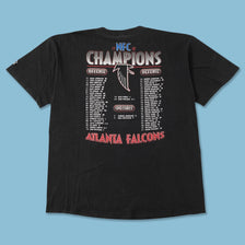 1999 Starter Atlanta Falcons Super Bowl T-Shirt XLarge 