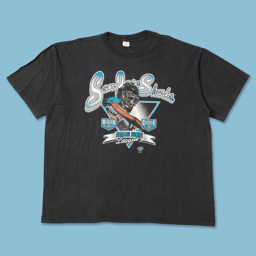 Vintage San Jose Sharks T-Shirt XLarge 