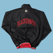 Vintage Starter Chicago Blackhawks Windbreaker XLarge 