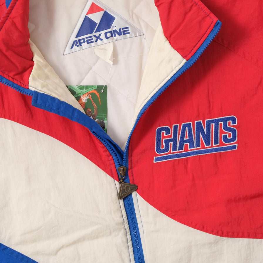 Vintage New York Giants Padded Jacket XLarge 