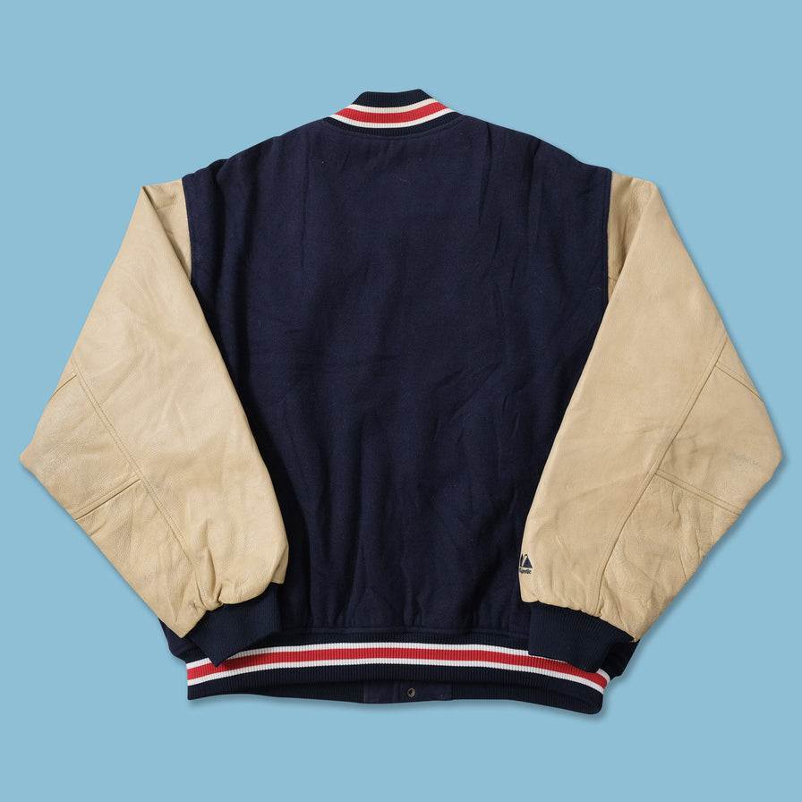 Vintage New York Yankees Wool Leather College Jacket XXLarge 