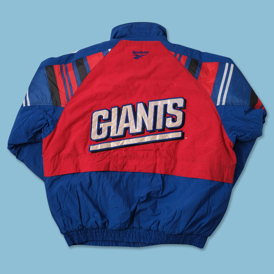 Vintage Reebok New York Giants Padded Jacket XLarge 