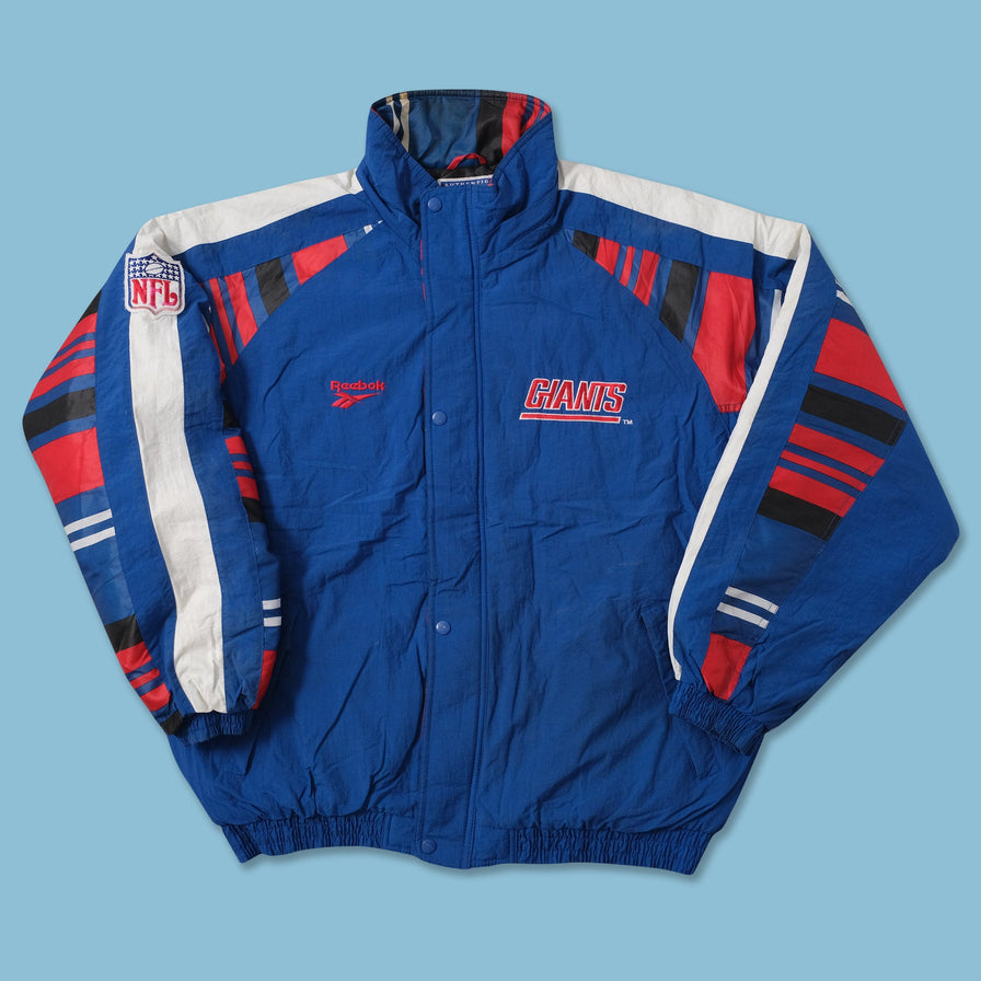 Vintage Reebok New York Giants Padded Jacket XLarge 