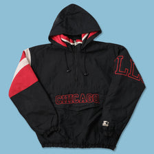 Vintage Starter Chicago Bulls Anorak Medium 
