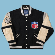 Vintage Los Angeles Raiders College Jacket Medium 