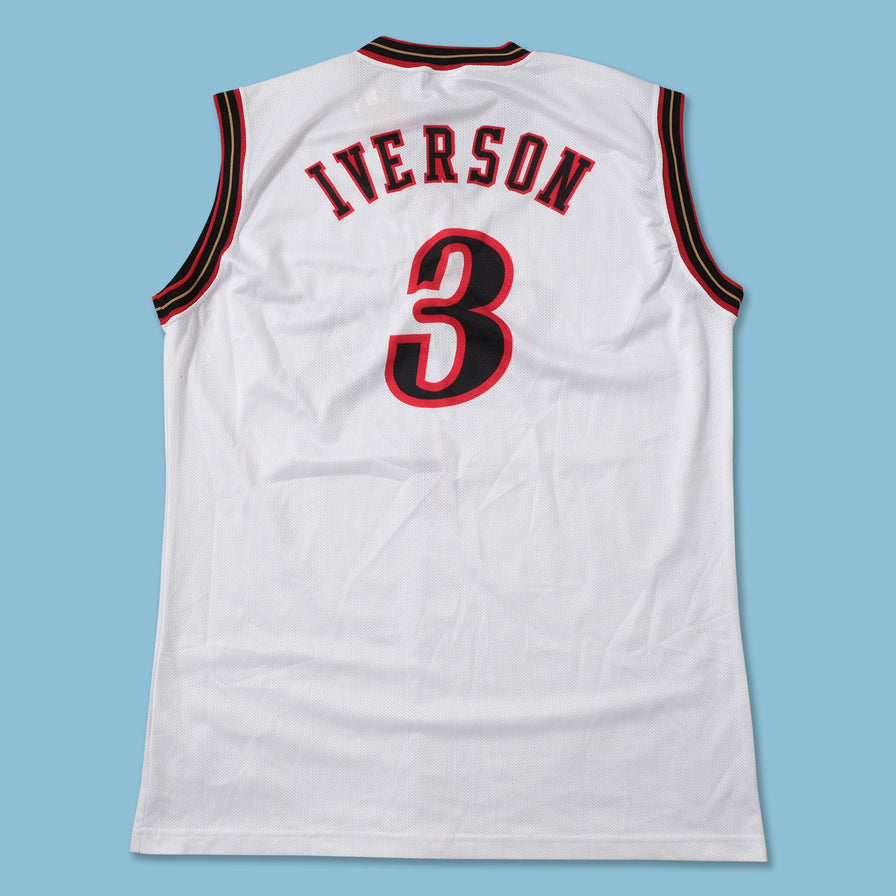 Vintage Champion Philadelphia 76ers Iverson Jersey XXL 