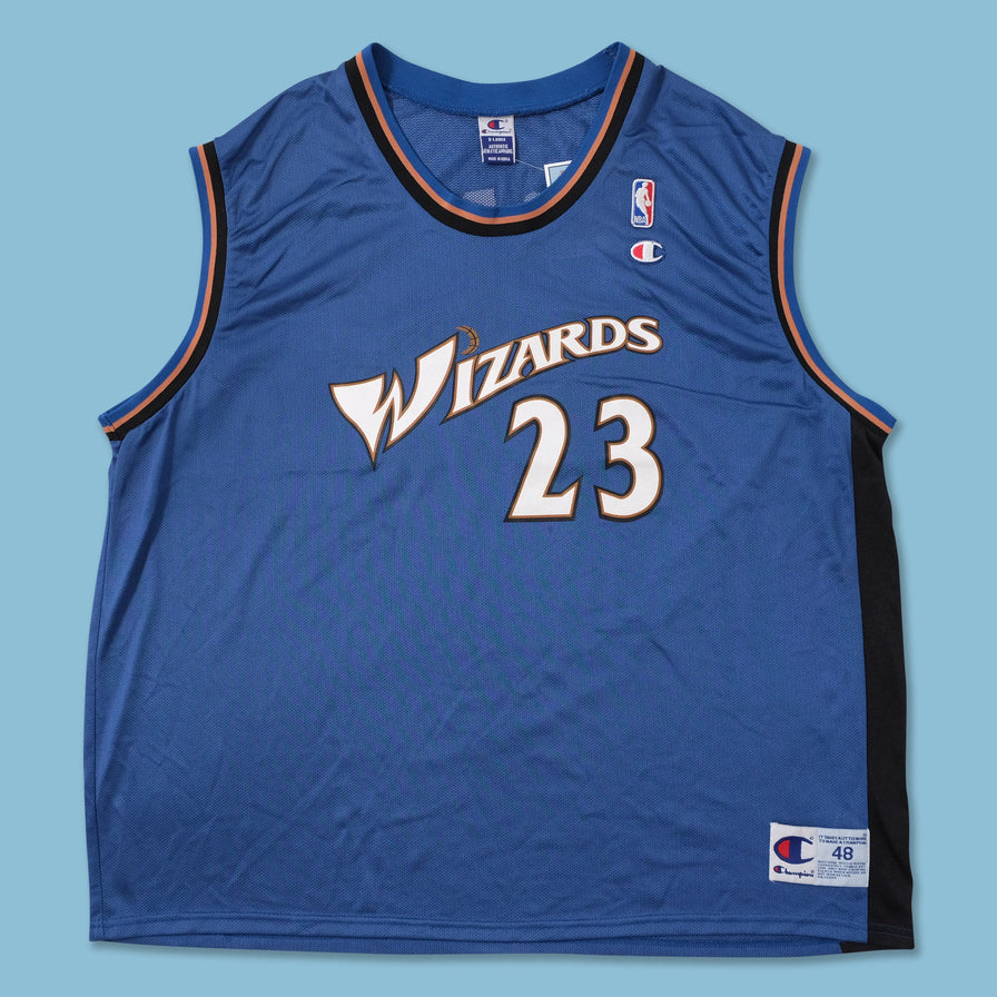 Vintage Champion Washington Wizards Jordan Jersey XLarge 