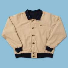 Vintage Lacoste Reversible College Jacket Medium 