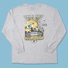 Super Bowl XLV Green Bay Packers Longsleeve XLarge 