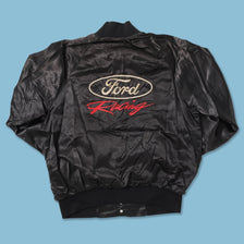 Vintage Ford Racing College Jacket Large 