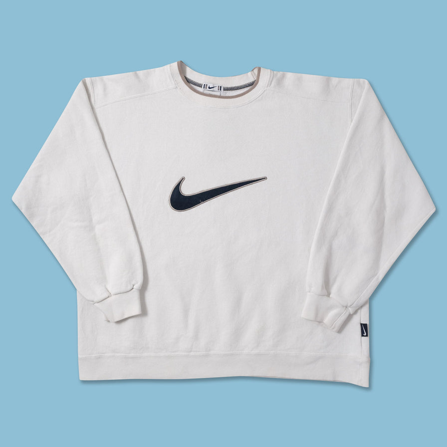 Vintage Nike Swoosh Sweater Medium 
