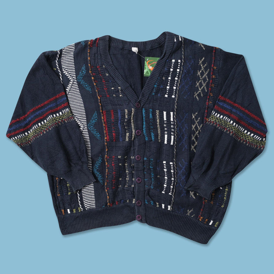 Vintage Knit Cardigan Large 
