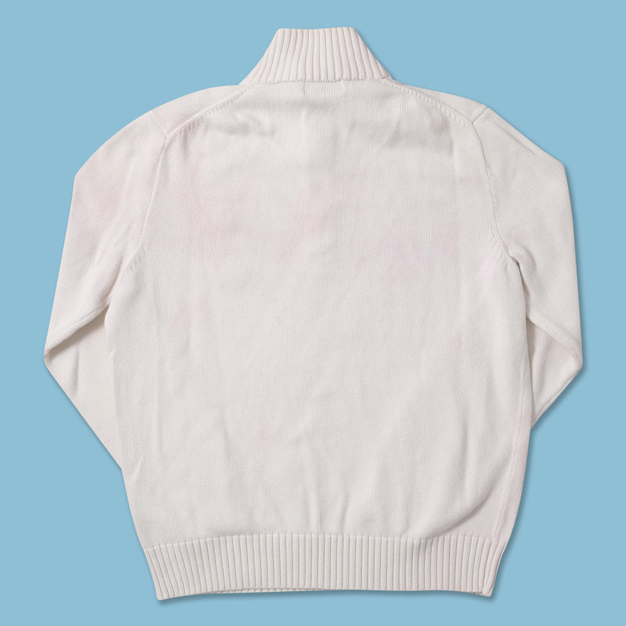 Women's Polo Ralph Lauren Q-Zip Knit Sweater Medium 