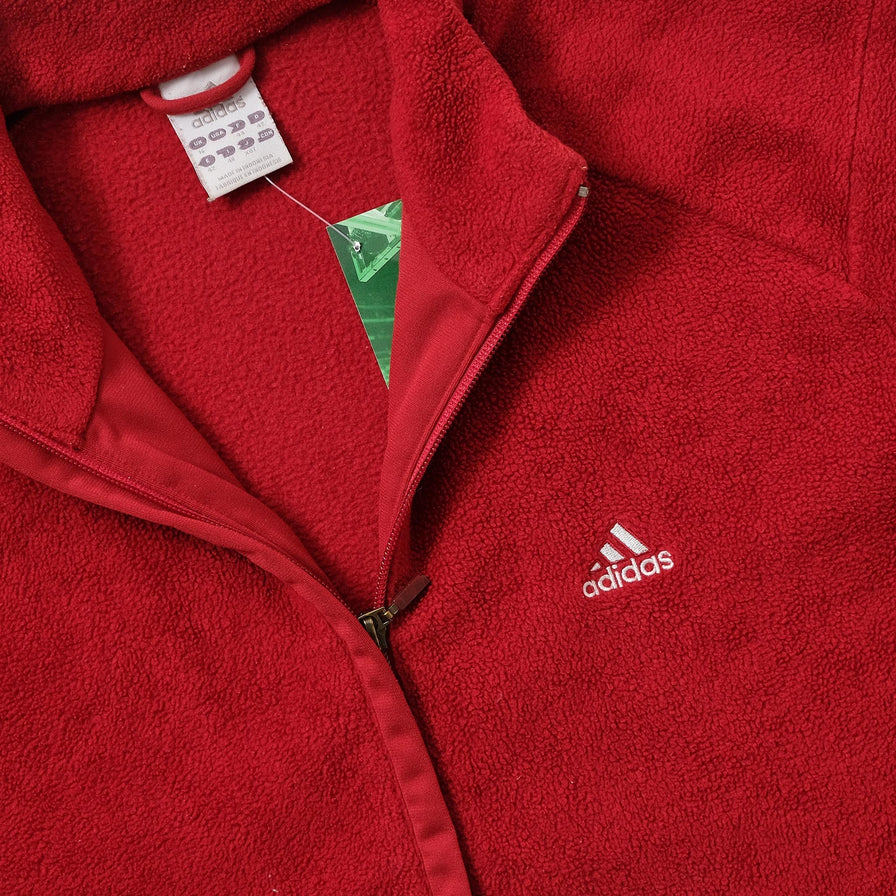 Vintage adidas Fleece Jacket Small 
