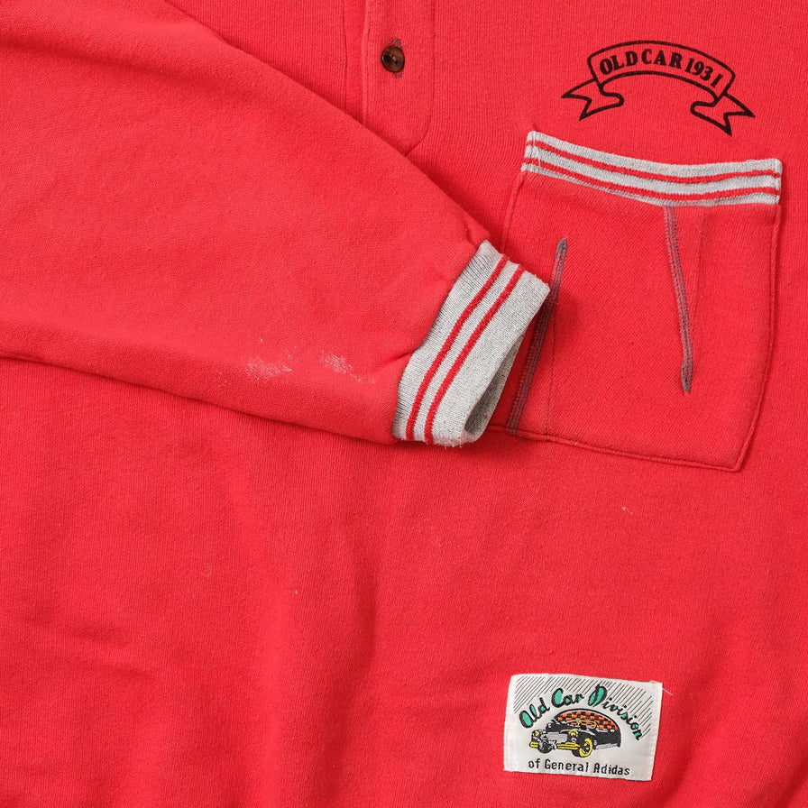 Vintage adidas Old Car Division Sweater Large 