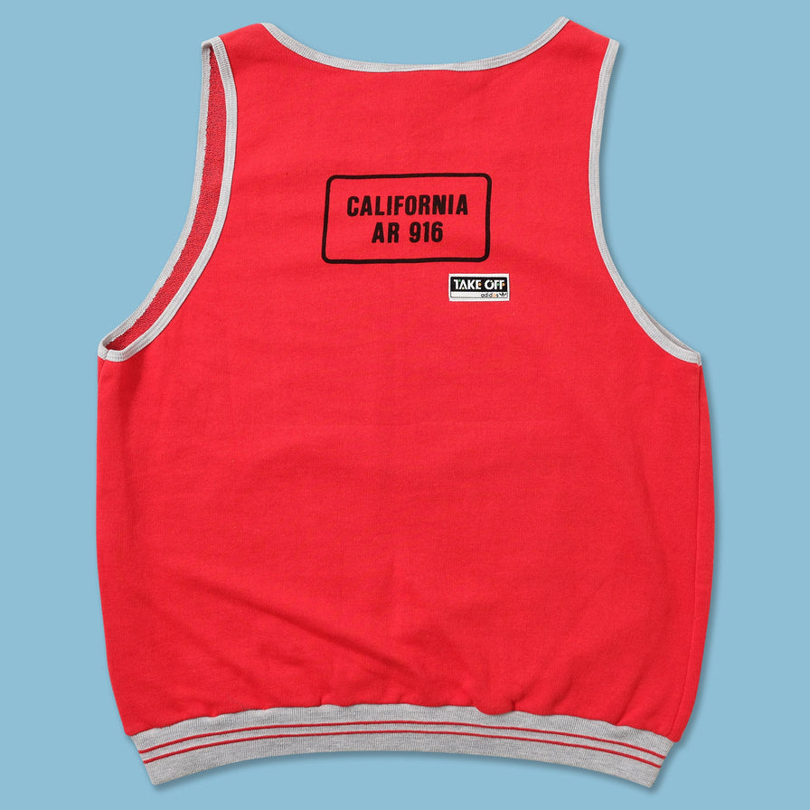 Vintage adidas Old Car Division Tank Top Large 