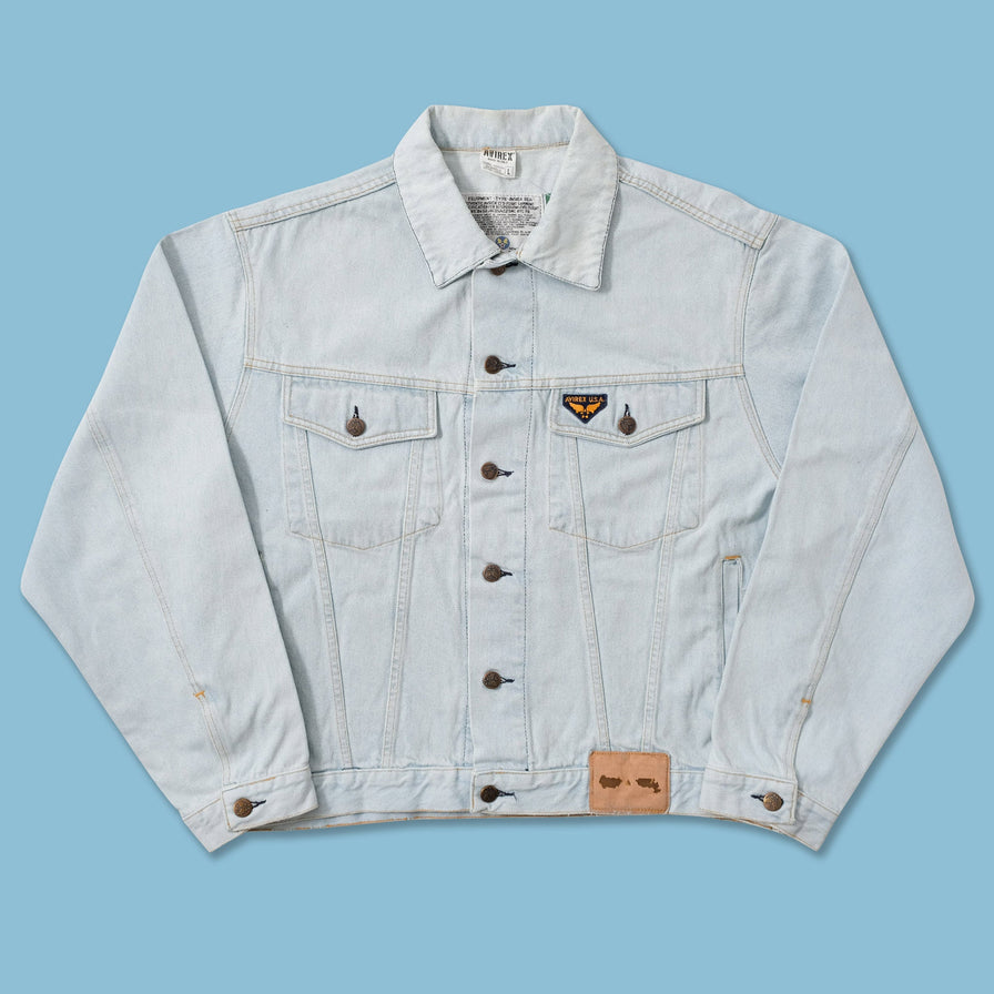 Vintage Avirex Denim Jacket Large 