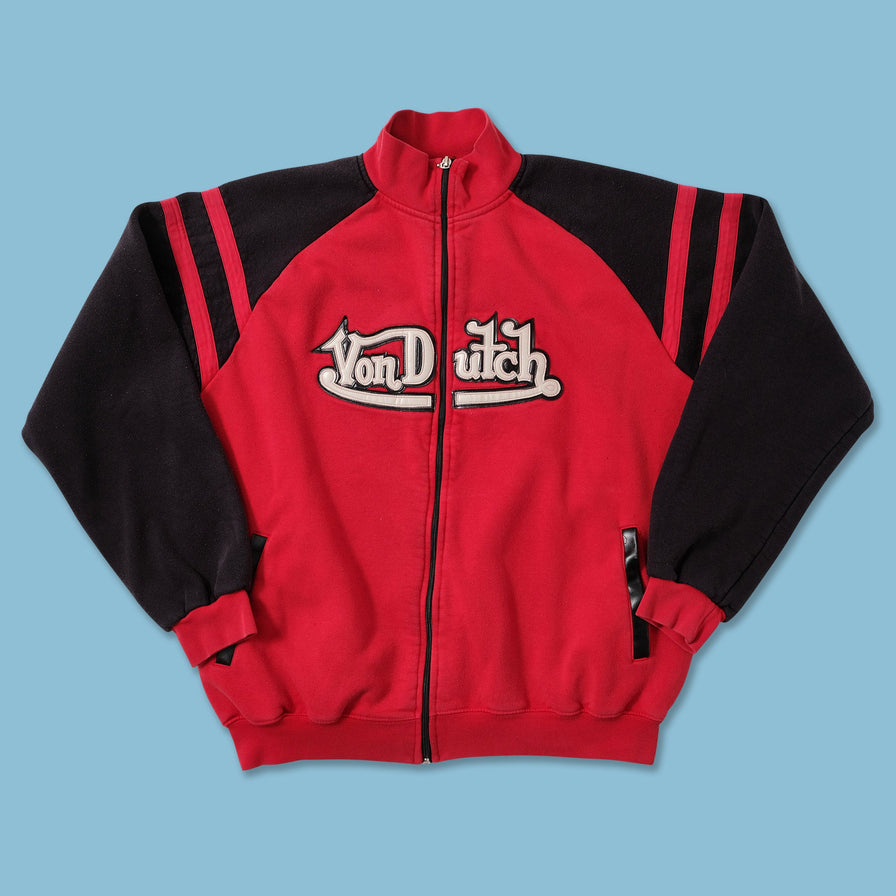 Vintage Von Dutch Sweat Jacket Large 