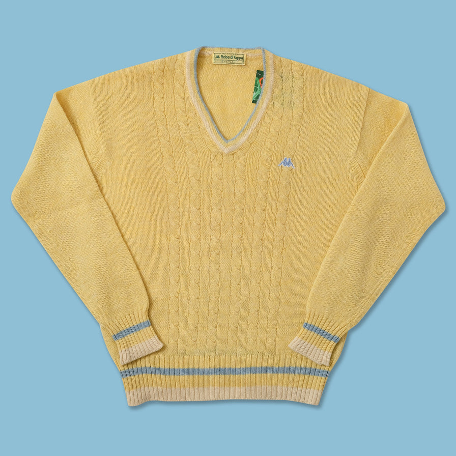Vintage Kappa Knit Sweater Medium 