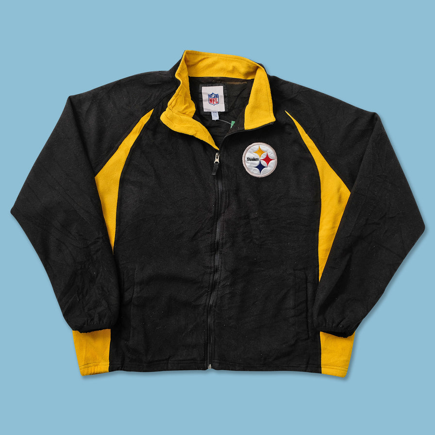 Vintage Pittsburgh Steelers Fleece Jacket XXL 
