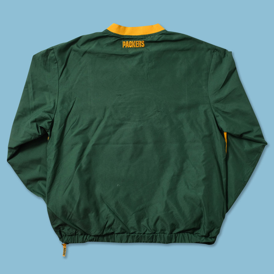 Vintage Greenbay Packers Windbreaker Medium 