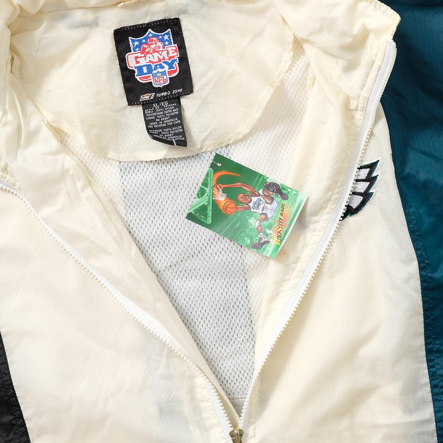 Vintage Philadelphia Eagles Light Jacket XLarge 