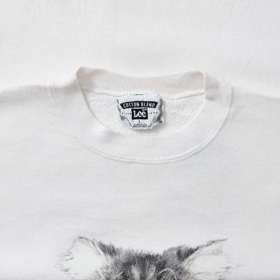 Women's 1992 Cat Sweater Large 