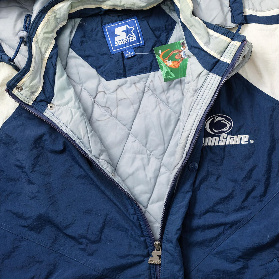 Vintage Starter Penn State Nittany Lions Padded Jacket Large 