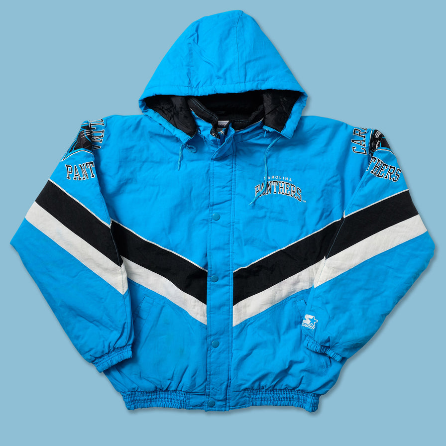Vintage Starter Carolina Panthers Padded Jacket Large 