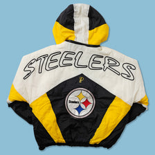 Vintage Pittsburgh Steelers Padded Anorak Small 