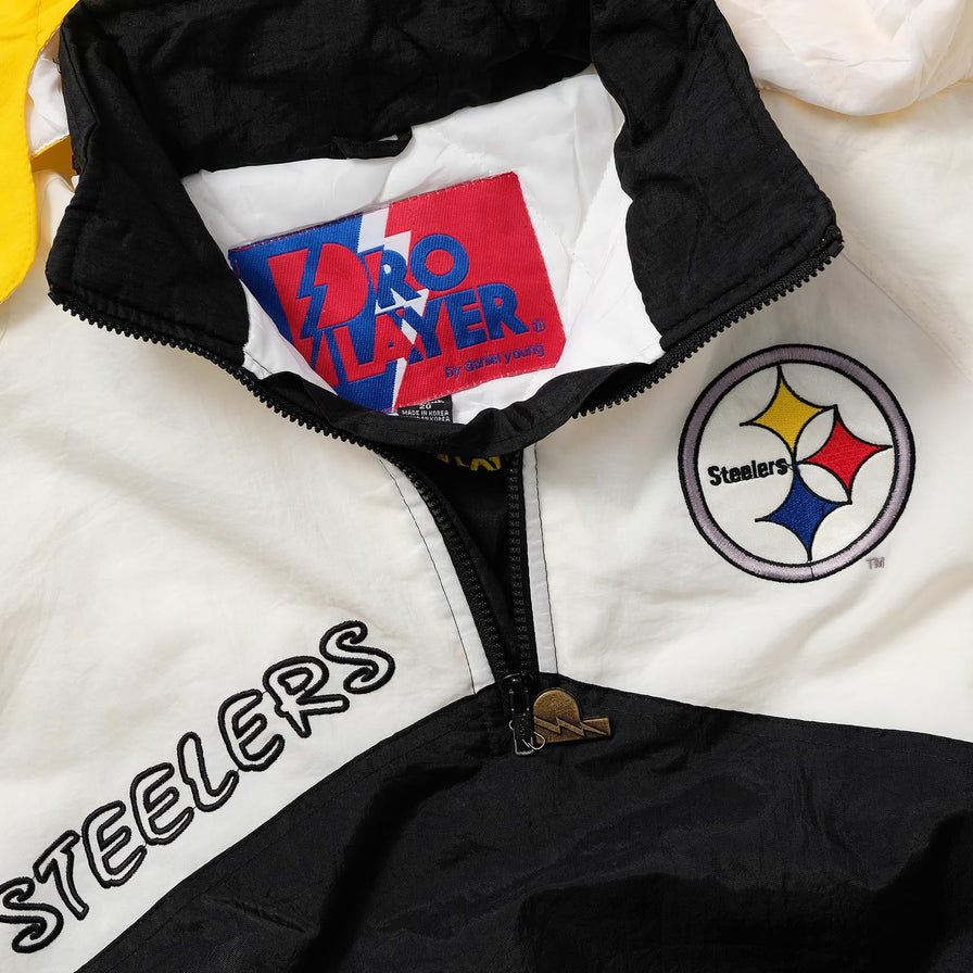 Vintage Pittsburgh Steelers Padded Anorak Small 