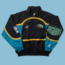 Vintage Jacksonville Jaguars Track Jacket XLarge 