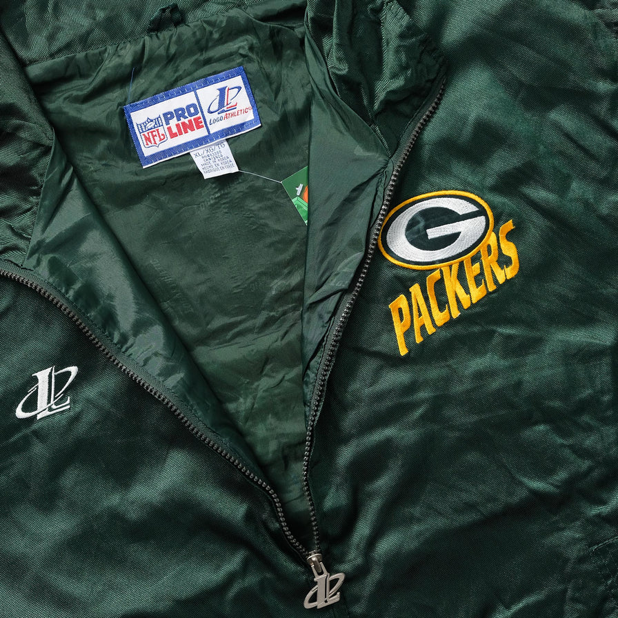 Vintage Greenbay Packers Light Jacket XLarge 