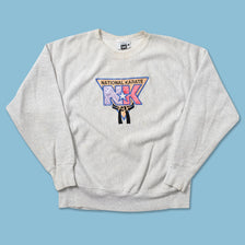 Vintage National Karate Sweater Medium 