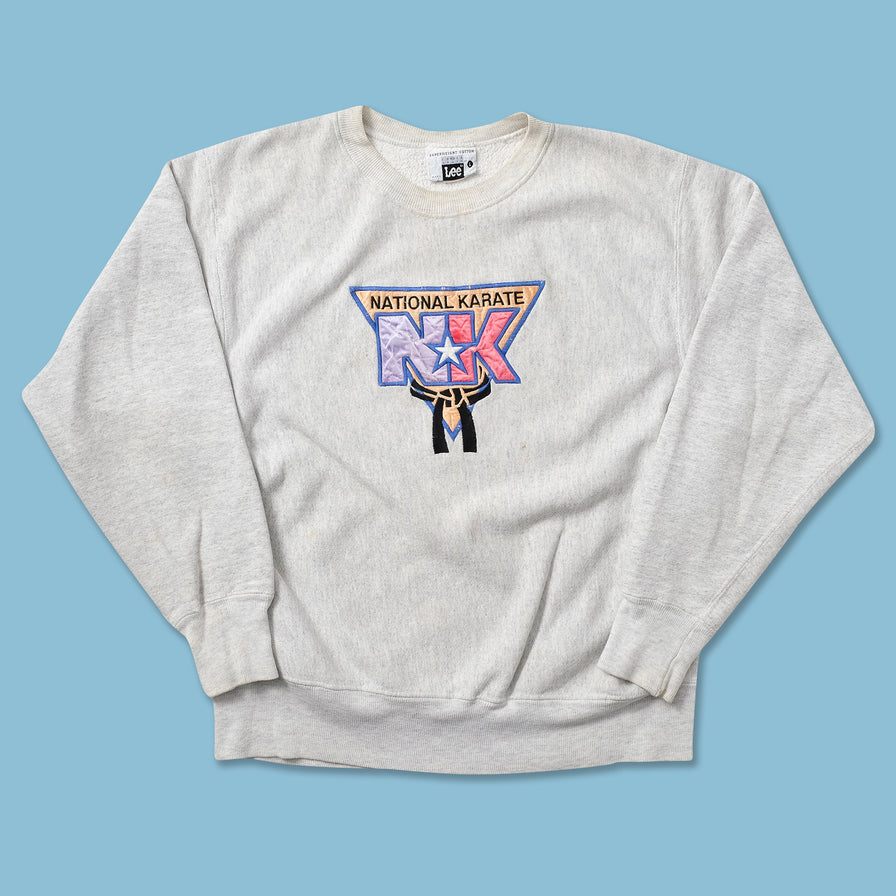 Vintage National Karate Sweater Medium 